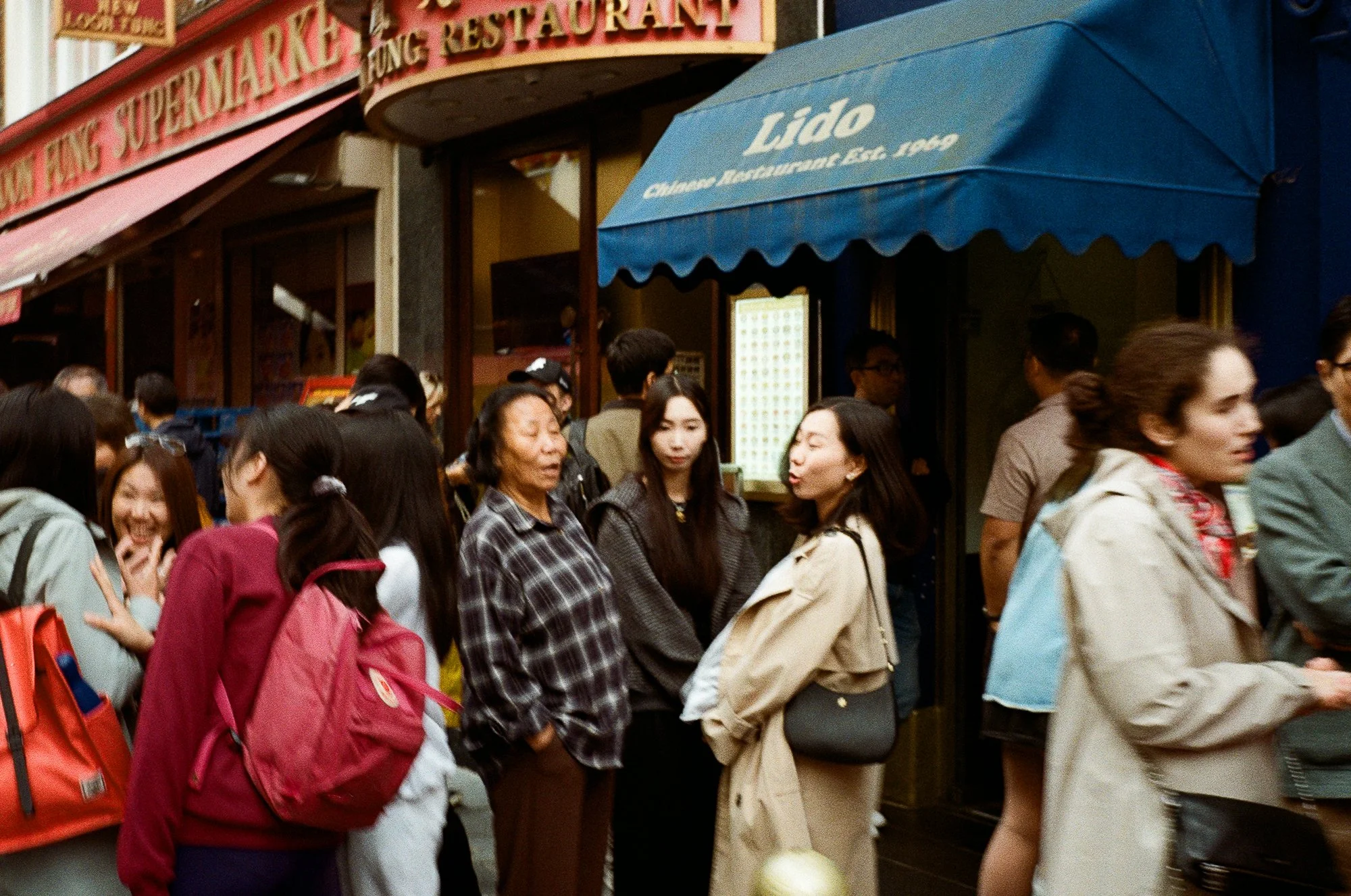 Chinatown~ Shot on film with Contax T2