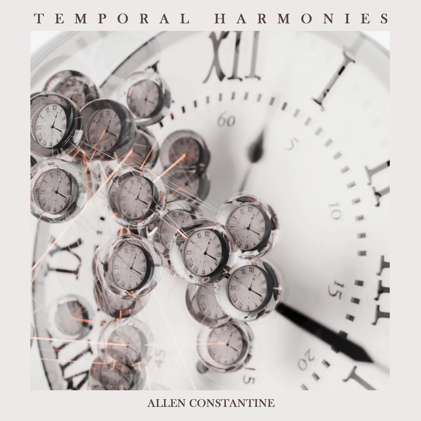 @allenconstantinemusic has now released his album &lsquo;Temporal Harmonies&rsquo; - a stunning mix of classical, ambient and electronica - always with the composition in center. Enjoy and congratulations to Allen with the release.