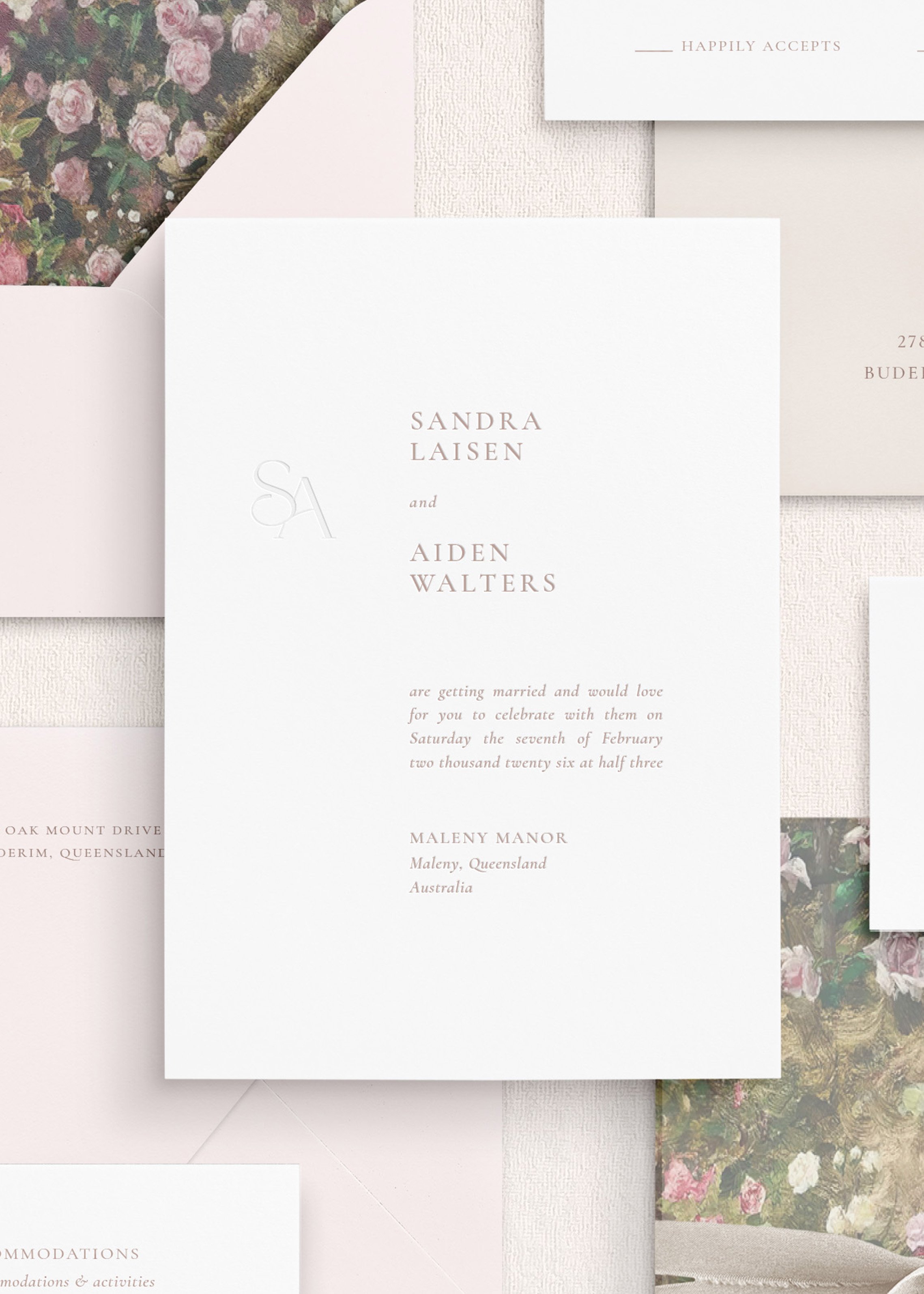 Etta Semi-Custom Invitation Suite