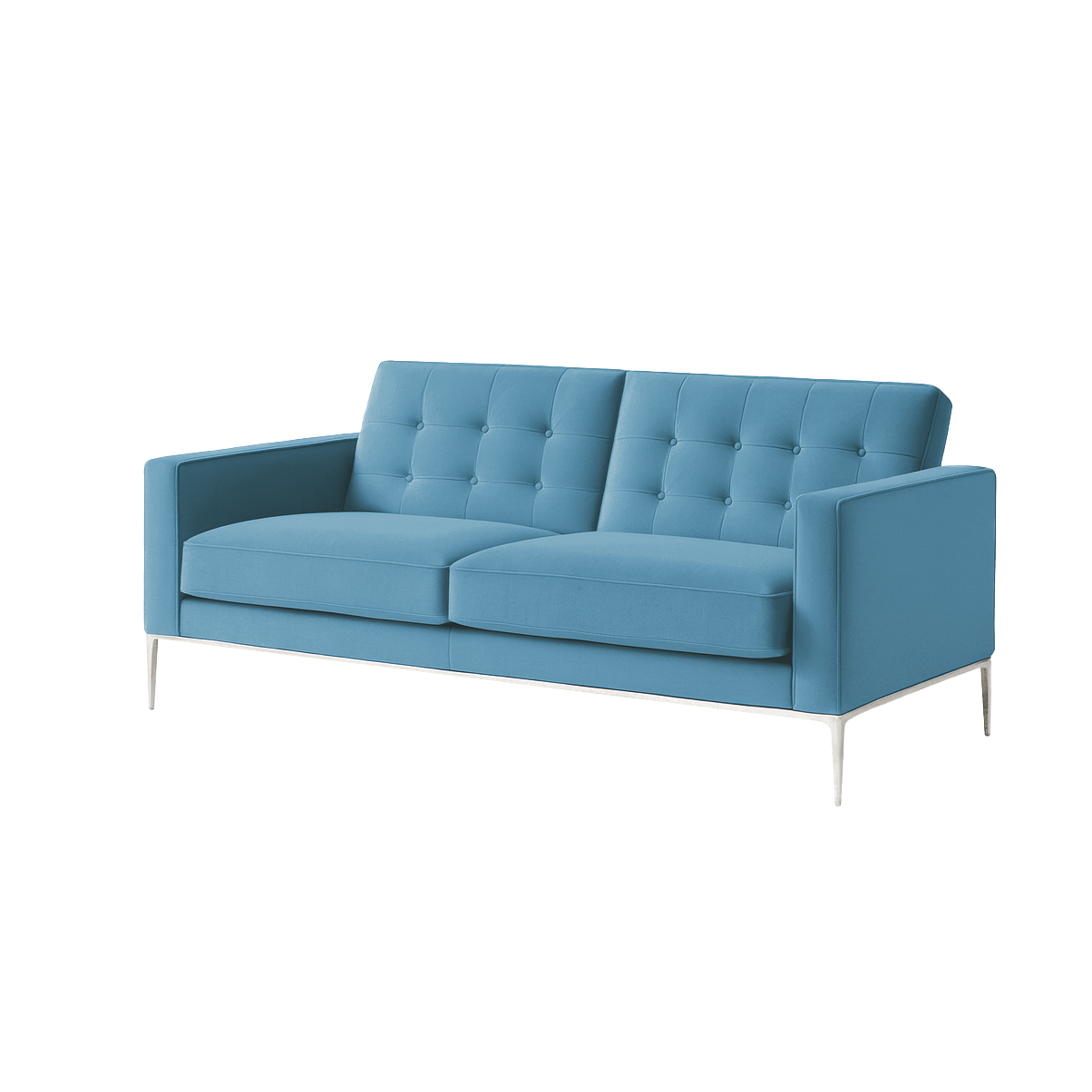 2-Sitzer-Couch – Dampfreinigung