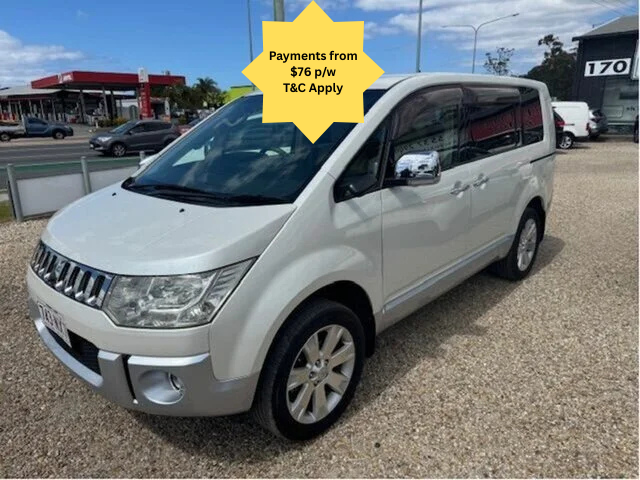 2008 Mitsubishi Delica M D5 Multi Point F/Inj CVT Auto Sequential Wagon