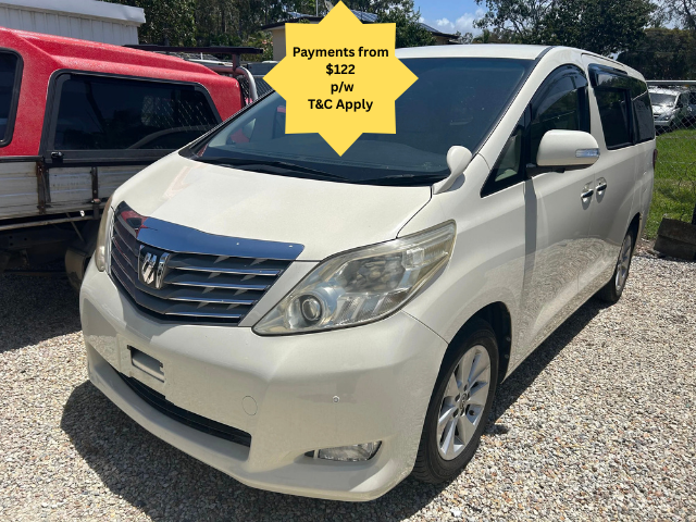 2010 Toyota Alphard Wheelchair Wagon