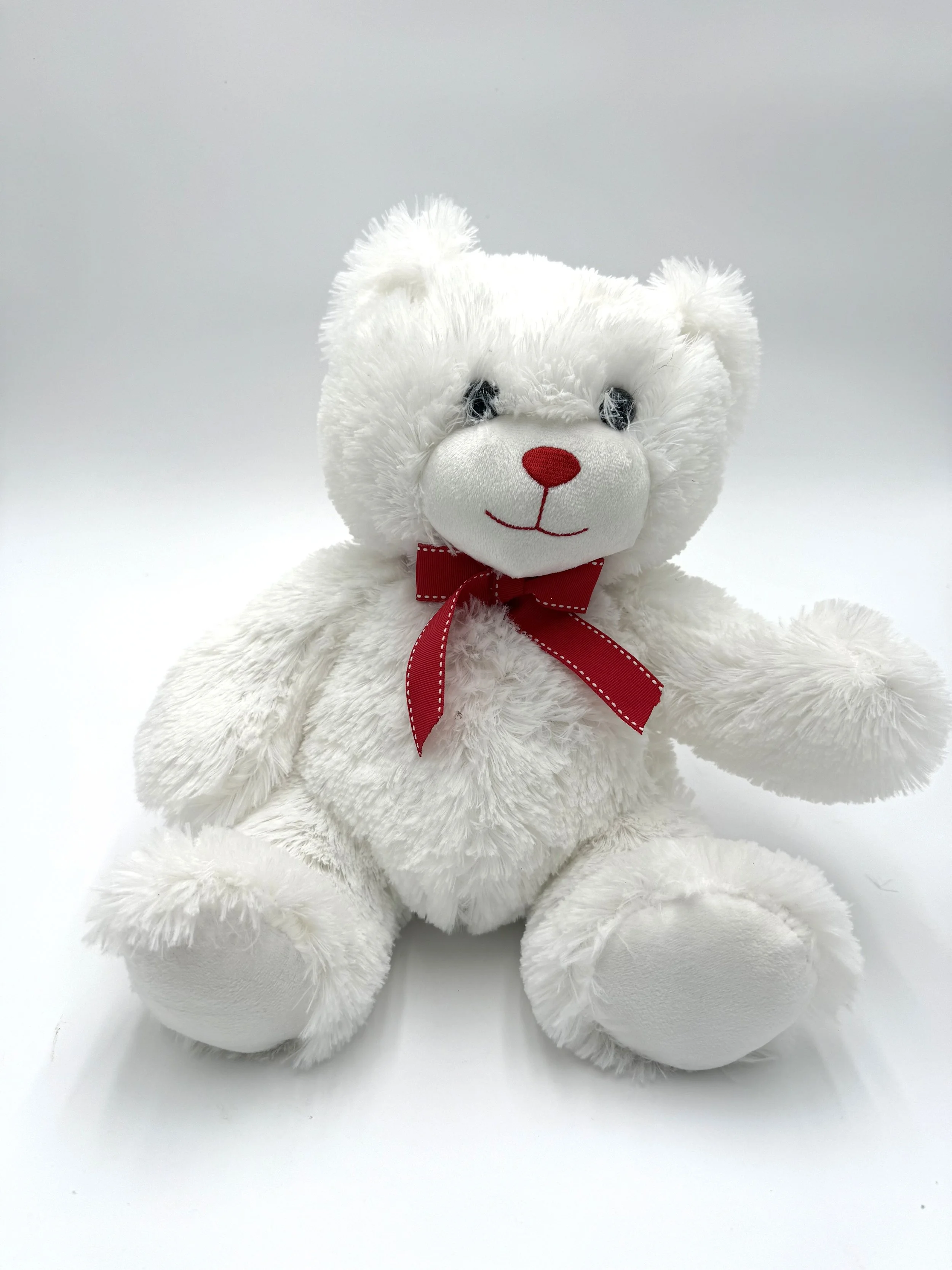 Blush White Valentine Bear