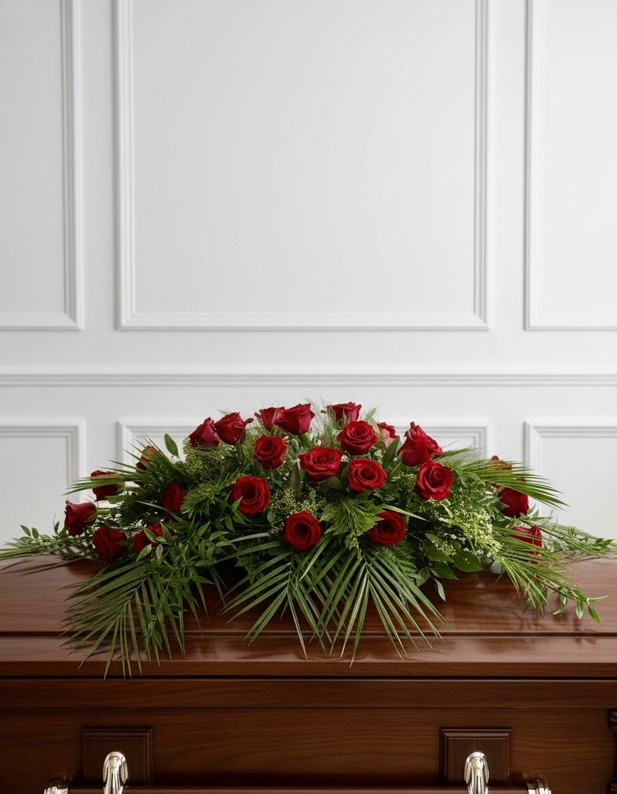 Everlasting Casket Spray