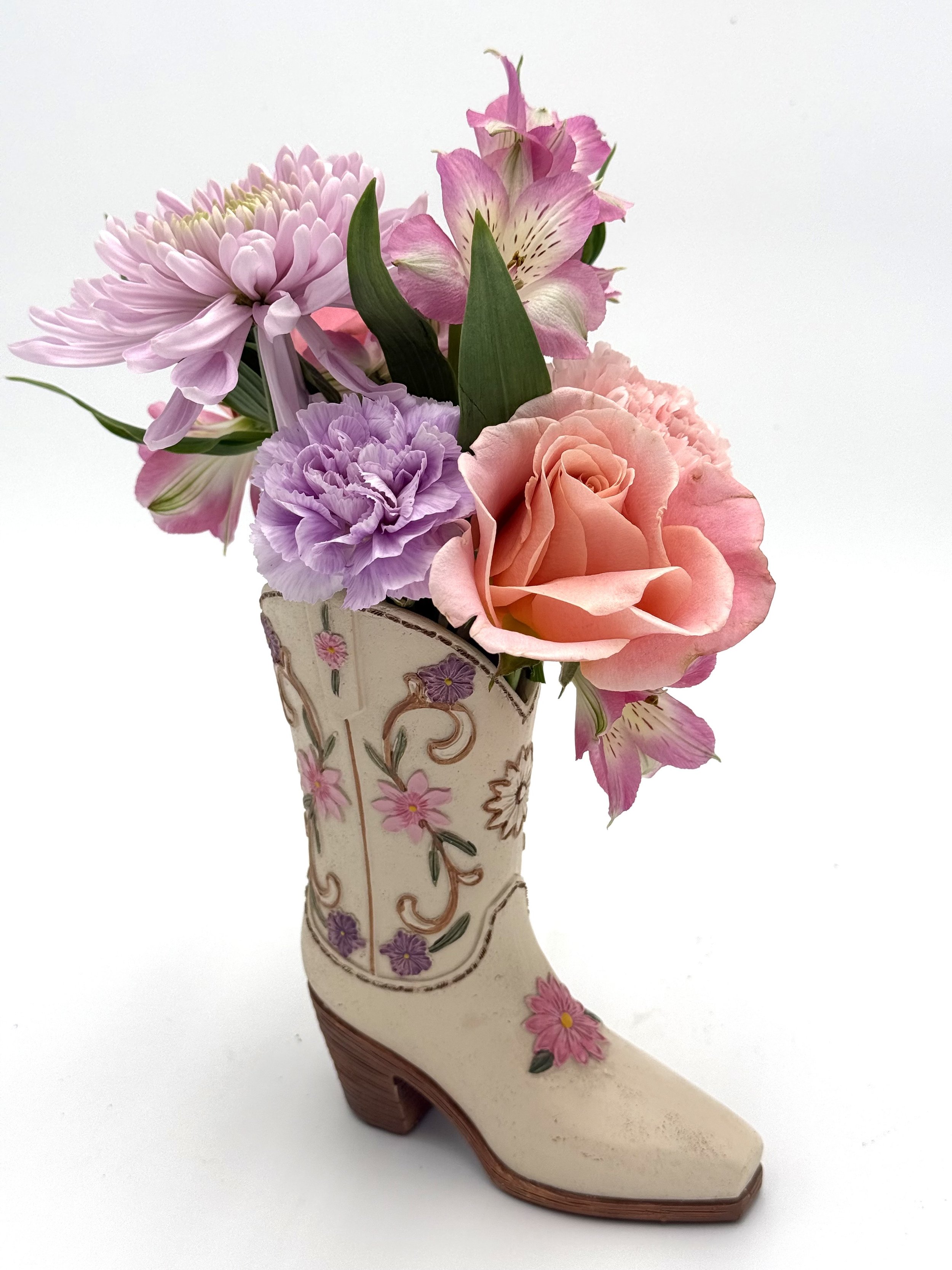 Valentines for Kids - Cowgirl boot - small