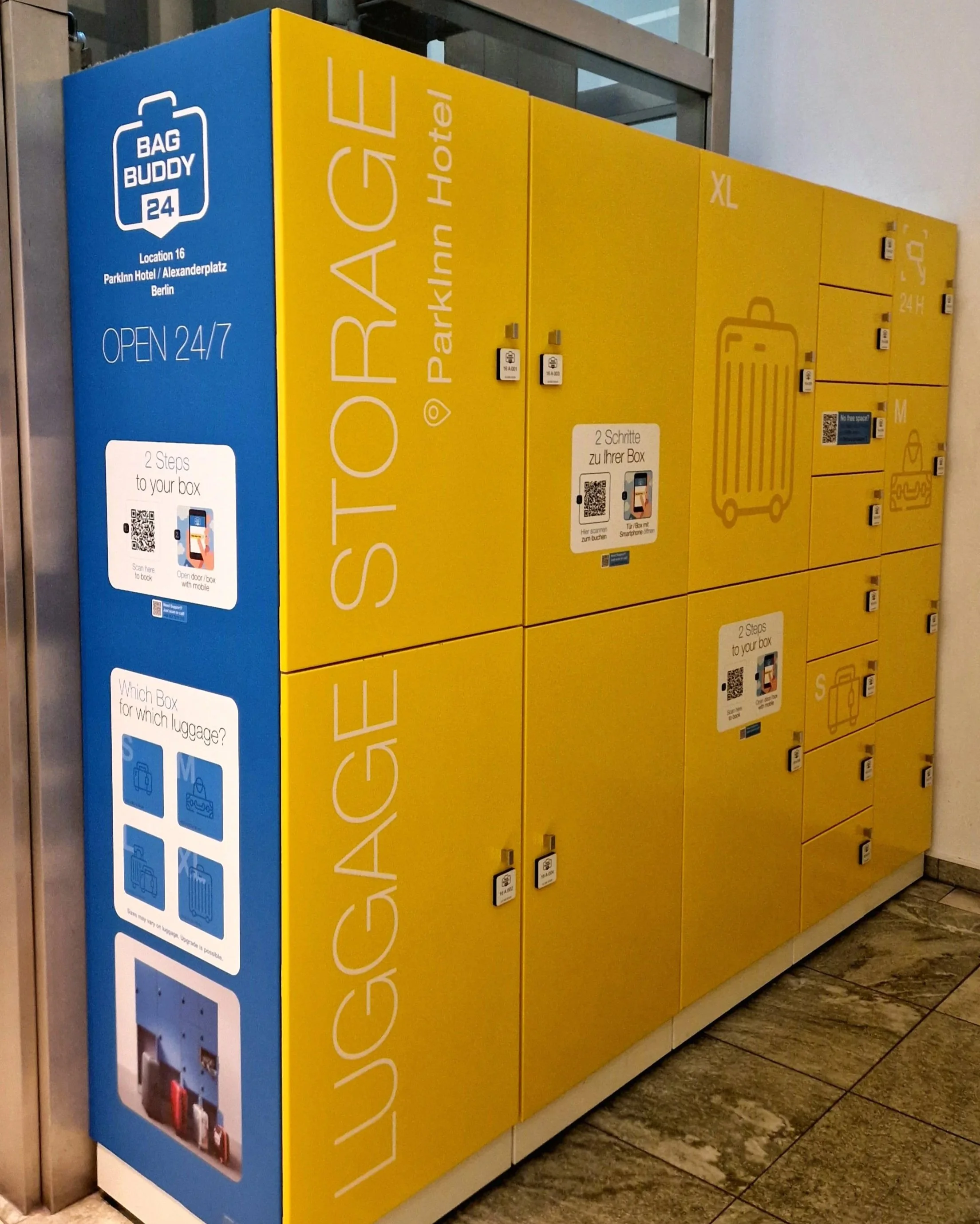 Neugestaltung der Locker im ParkInn am Alexanderplatz