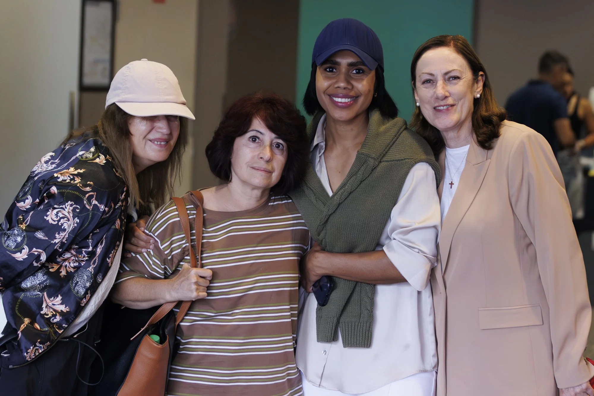 Four women smiling at Citizens Church Sydney