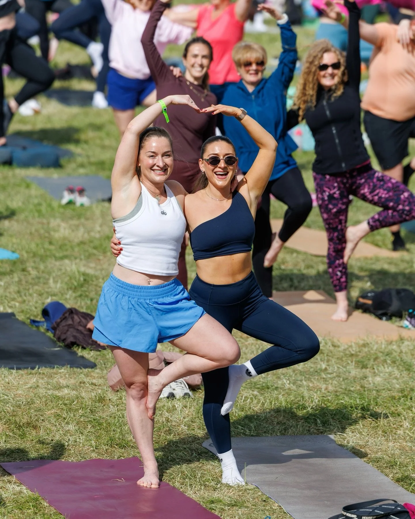 Nothing beats movement in the sunshine with friends 🥰 Don&rsquo;t forget there&rsquo;s a special discount for groups of 10 or more at WellFest&hellip; Get it in the group chat and get booking WellFesters 😎

#WellFestNI