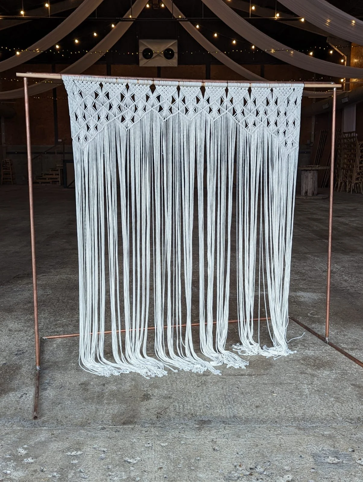 Macrame backdrop | £50.00