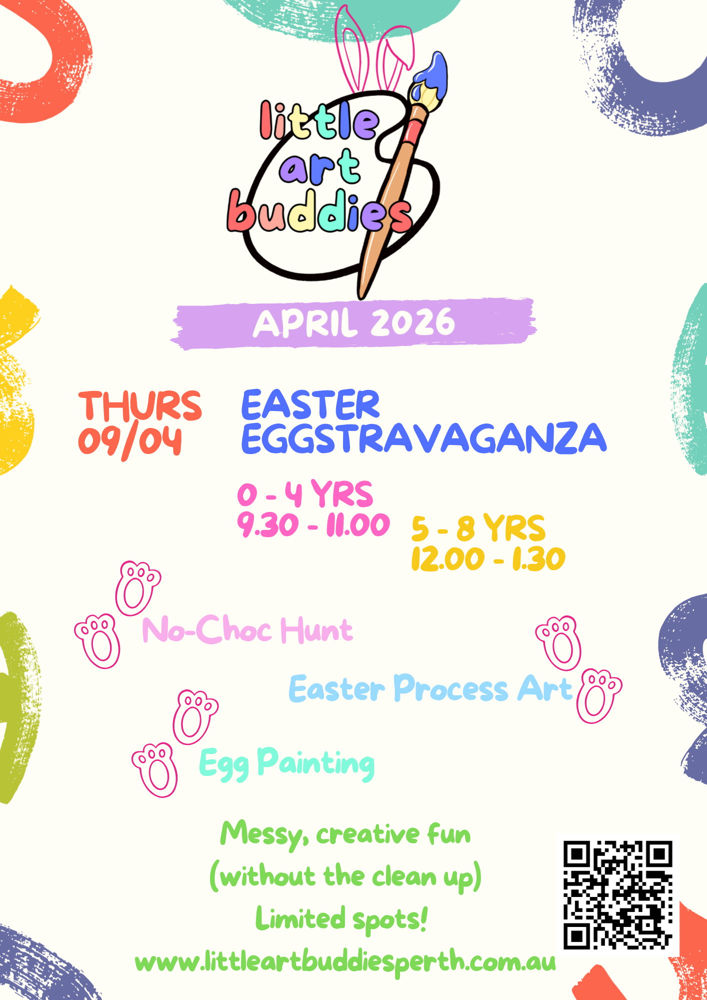 Little Art Buddies - School Holidays - Easter Eggstravaganza