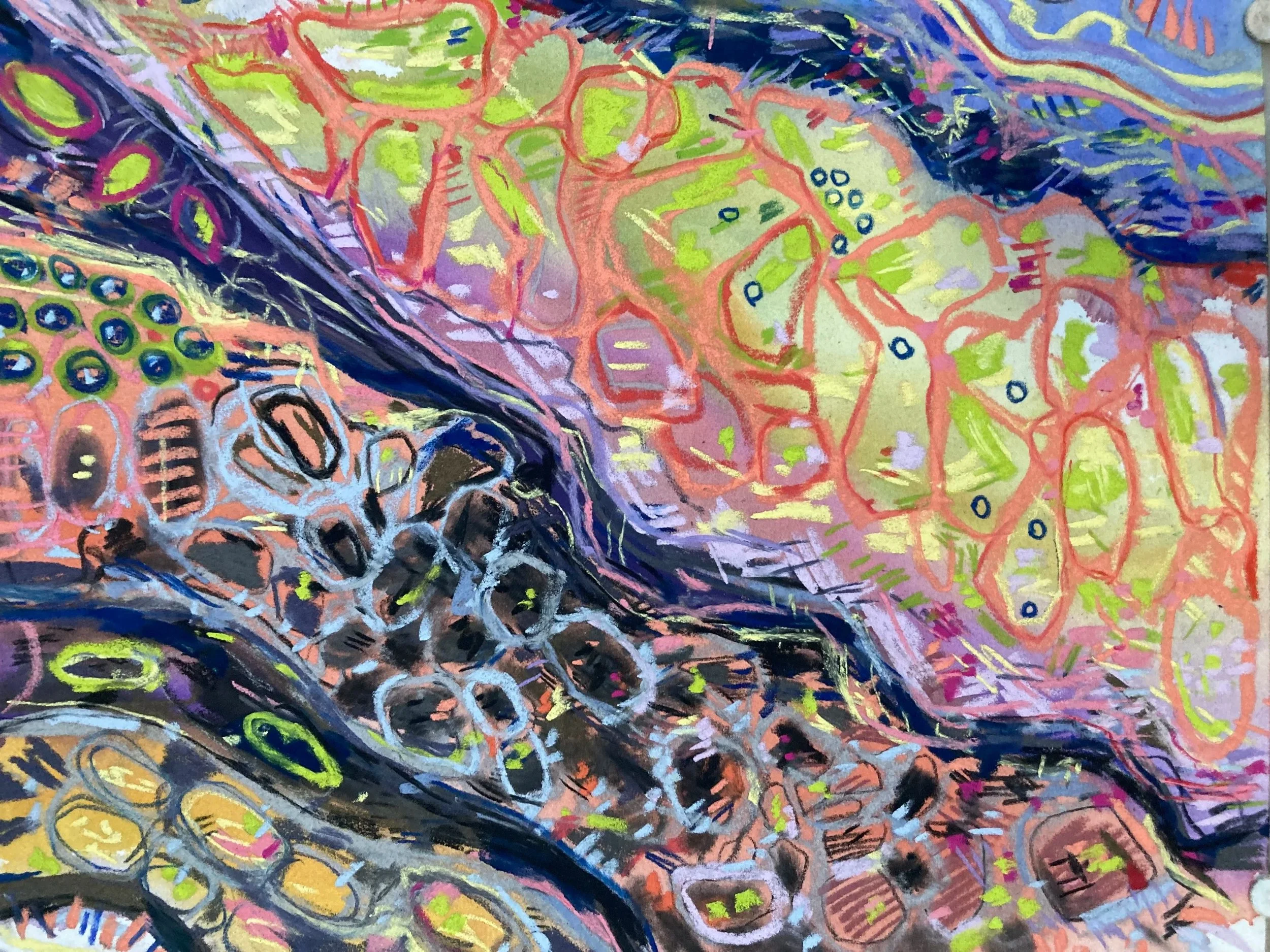 "Rush" 30 x 40cm