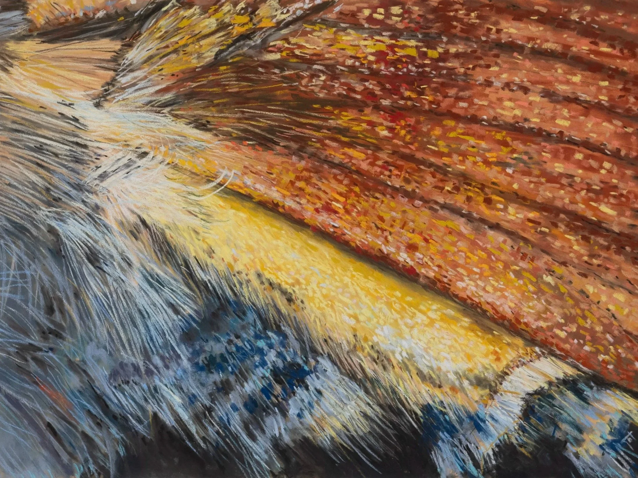"Laundry," 70 x 50cm (sold)