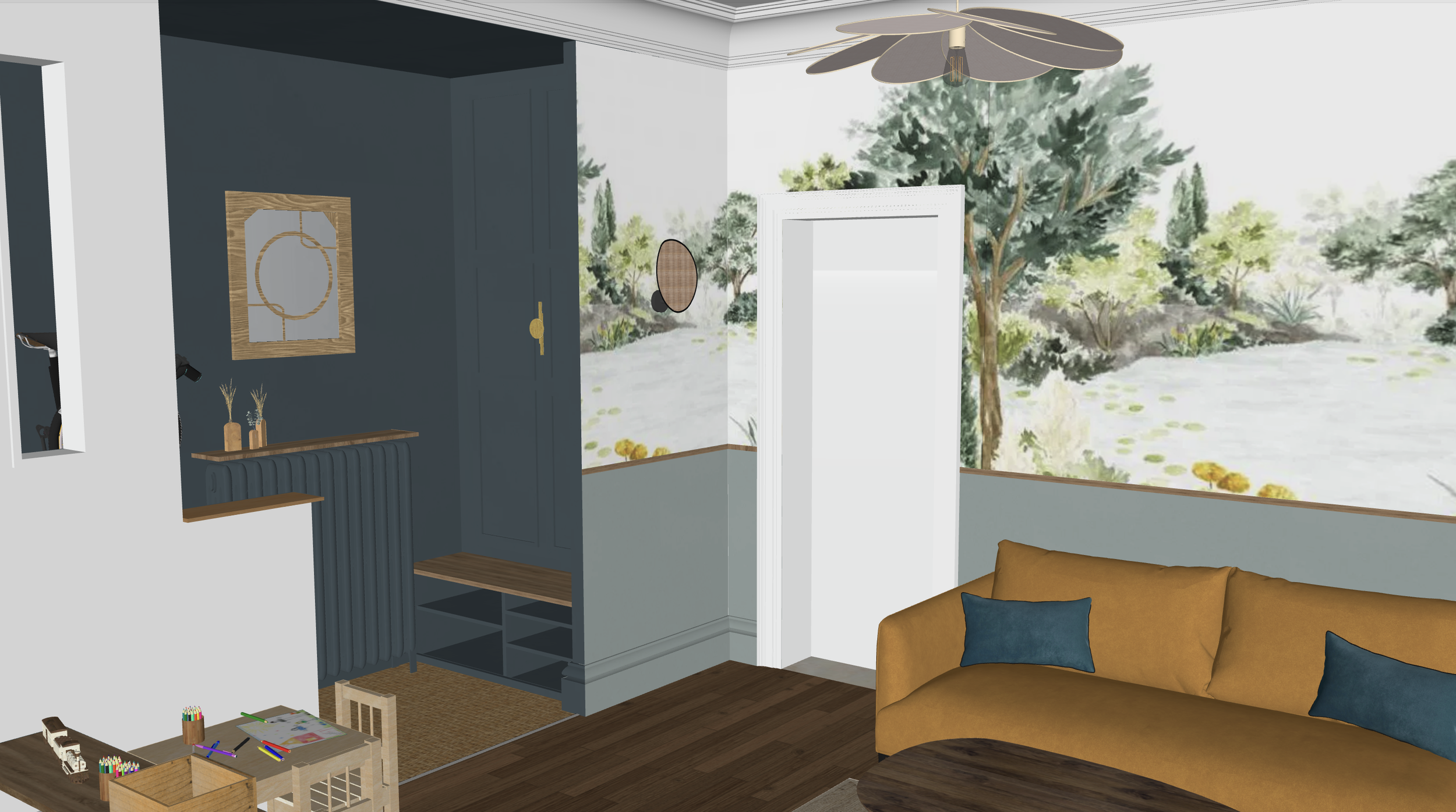 Aménagement maison angevine