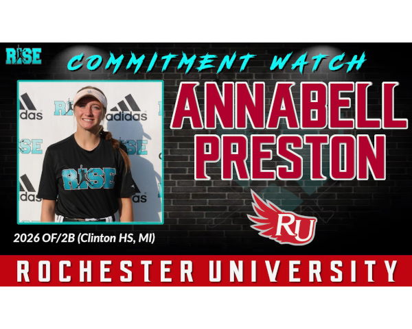 Annabell Preston Commits to Rochester Christian University
