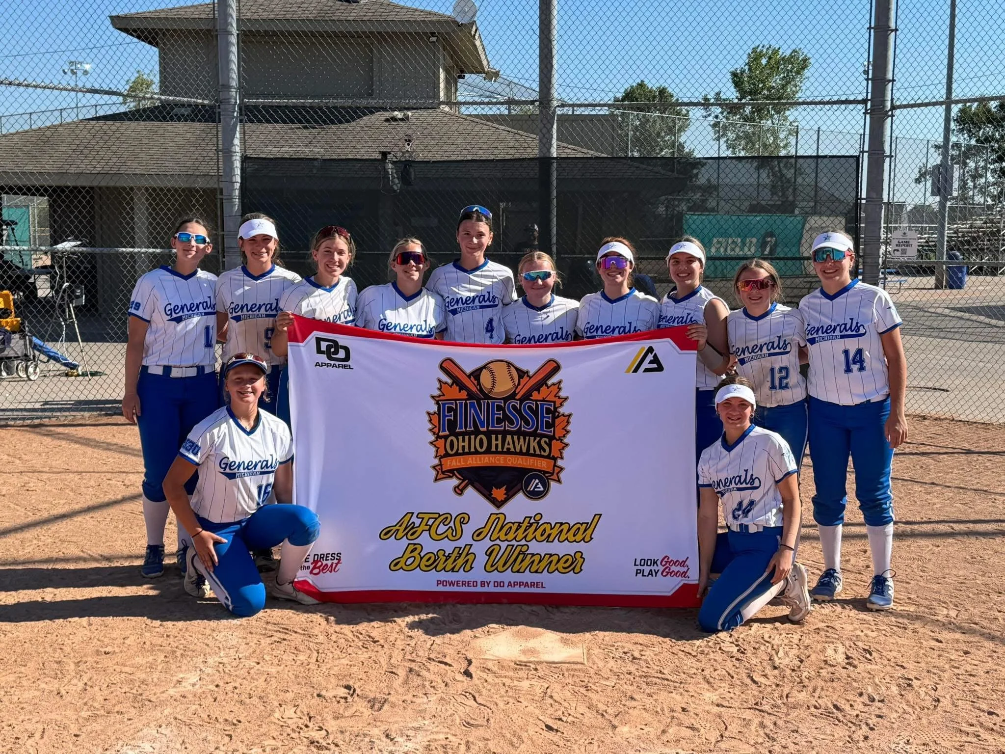 14U Aubrey/Hubbell - Finesse/Ohio Hawks Fall Alliance Qualifier Champions!