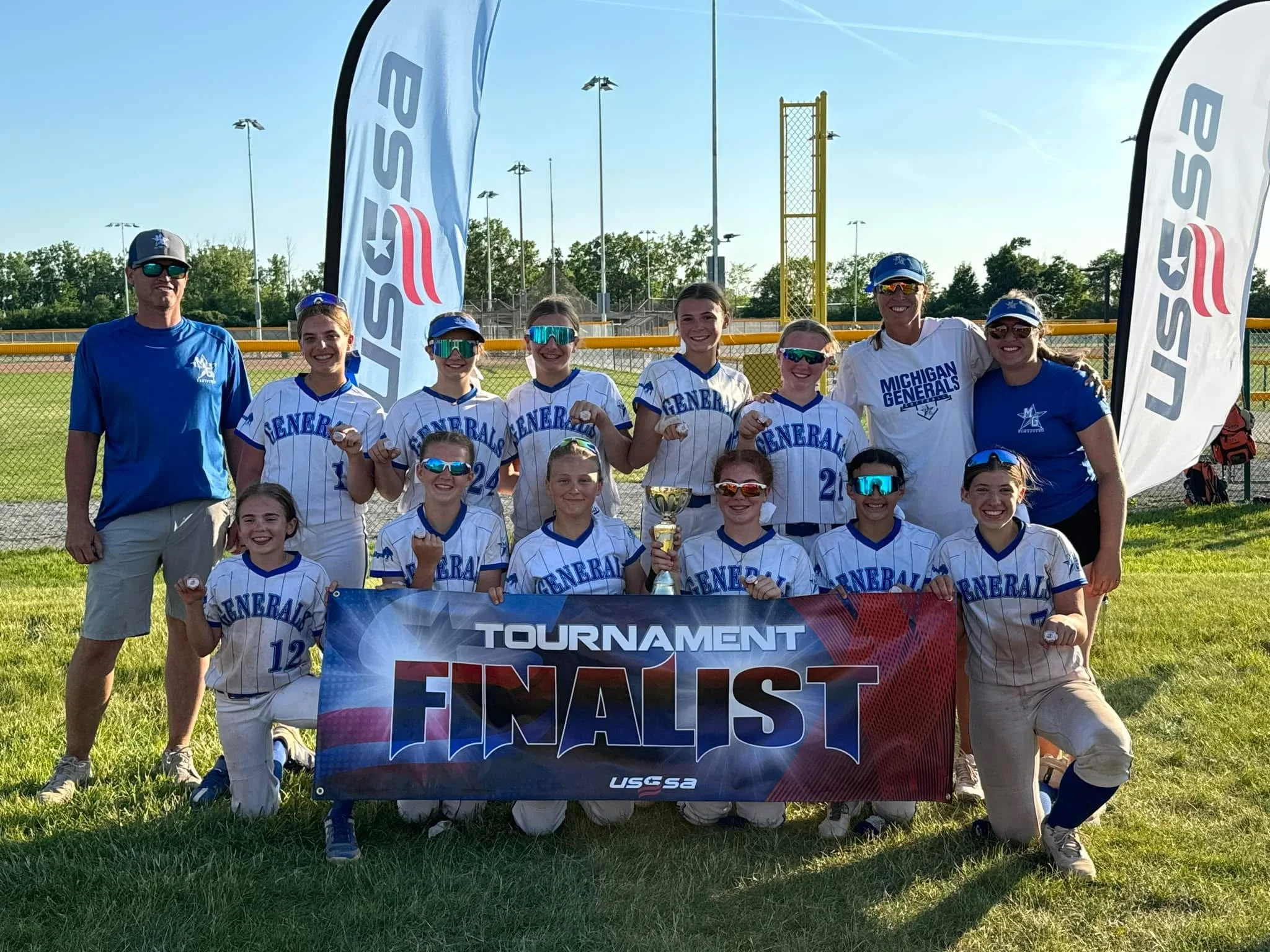Congrats to 12U Aubrey - USSSA Michigan State Championship 12U Division Finalist