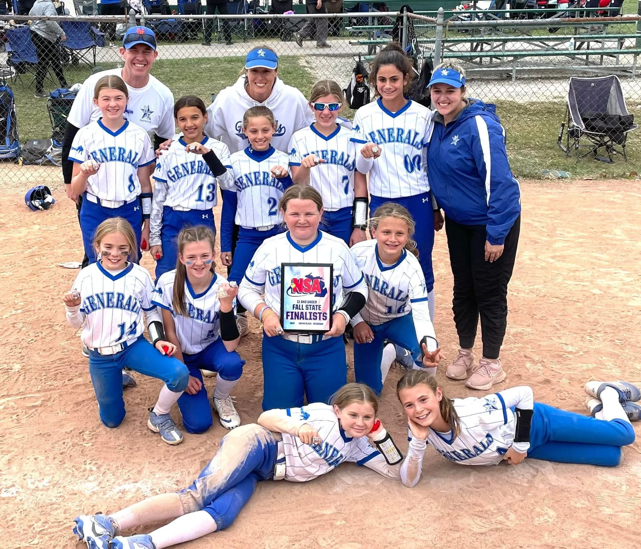 11U Aubrey - NSA Fall State Finalists 11U Division!