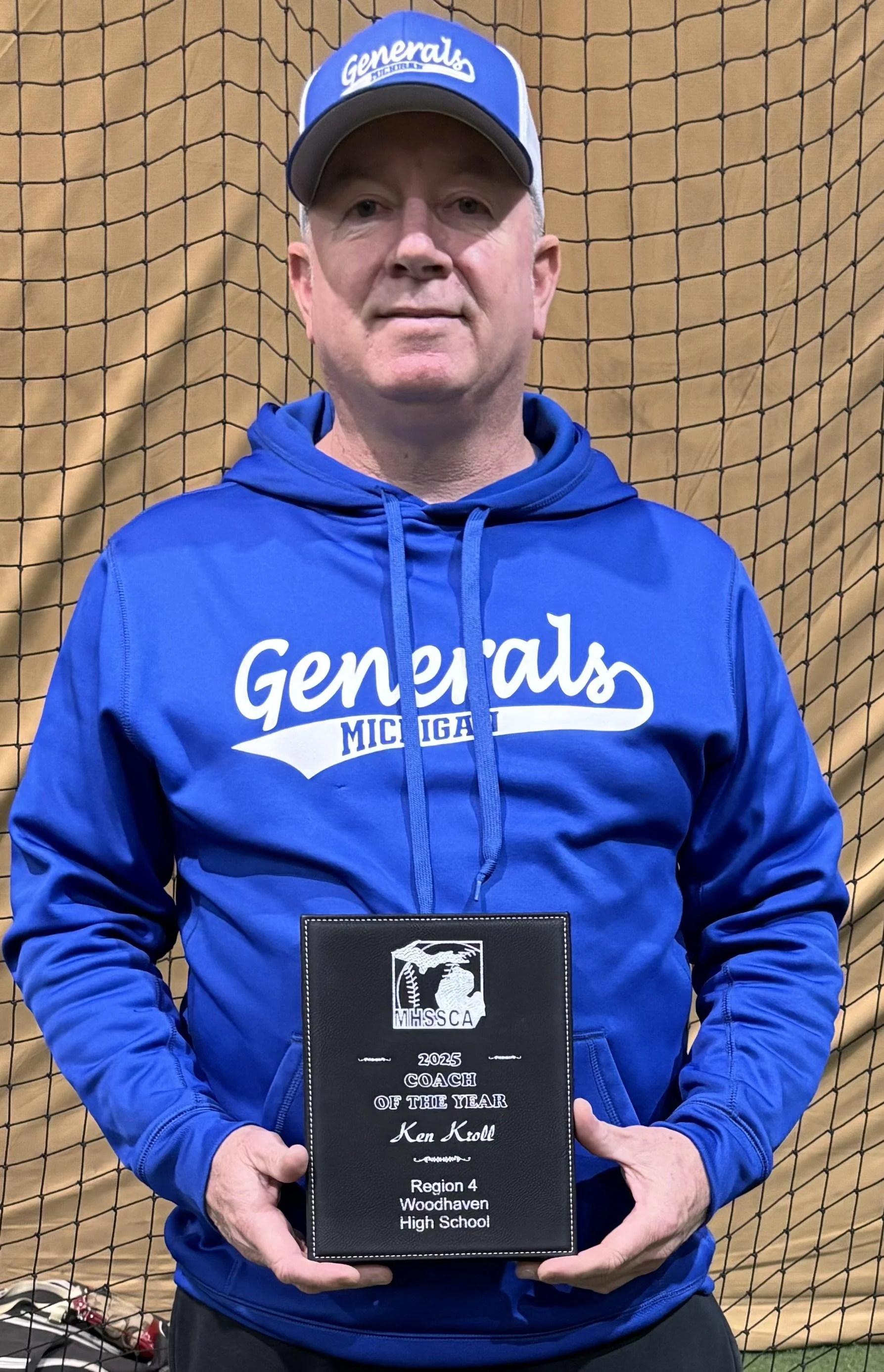 Congratulations to Coach Ken Kroll, 2025 Regional Coach of the Year!!