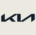 Kia logo in black text