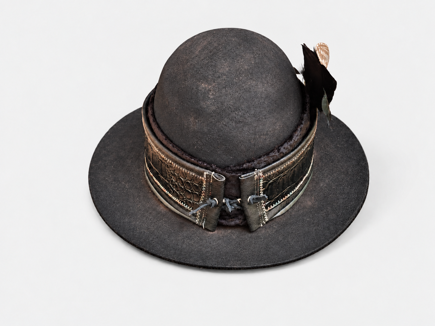 Refined charcoal western hat silhouette-3.png