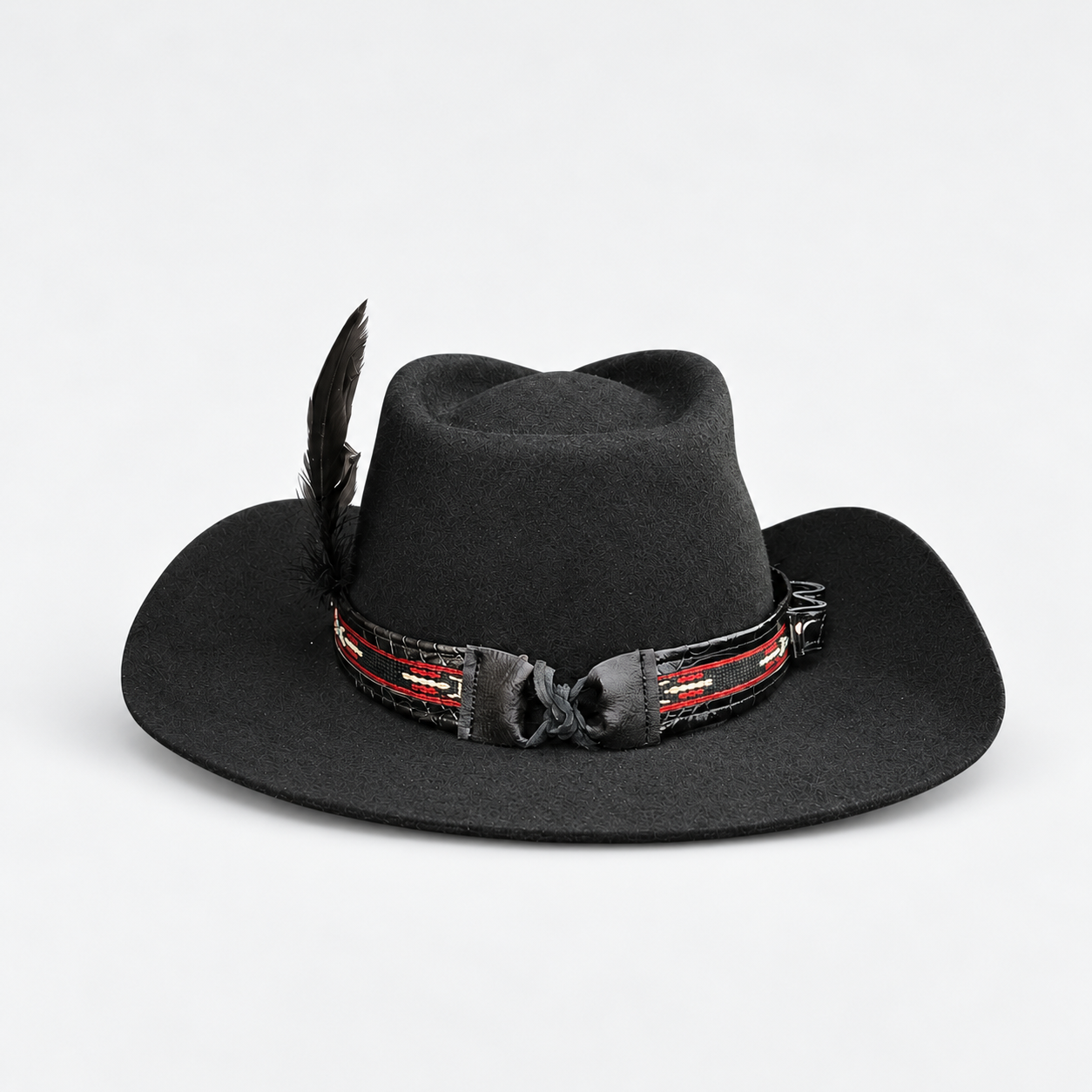Black Cowboy Hat on Gray.png