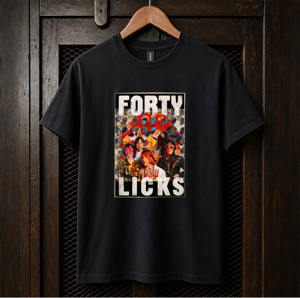 Forty Licks | Limited Run Wearable Art Tee