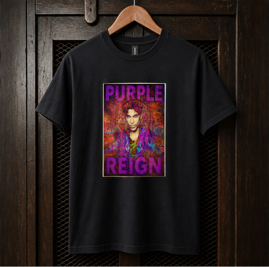 Purple Reign | Limited Run Wearable Art Tee