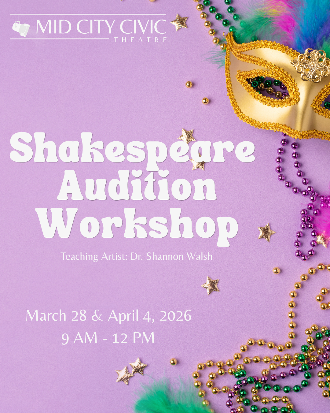 Shakespeare Audition Workshop