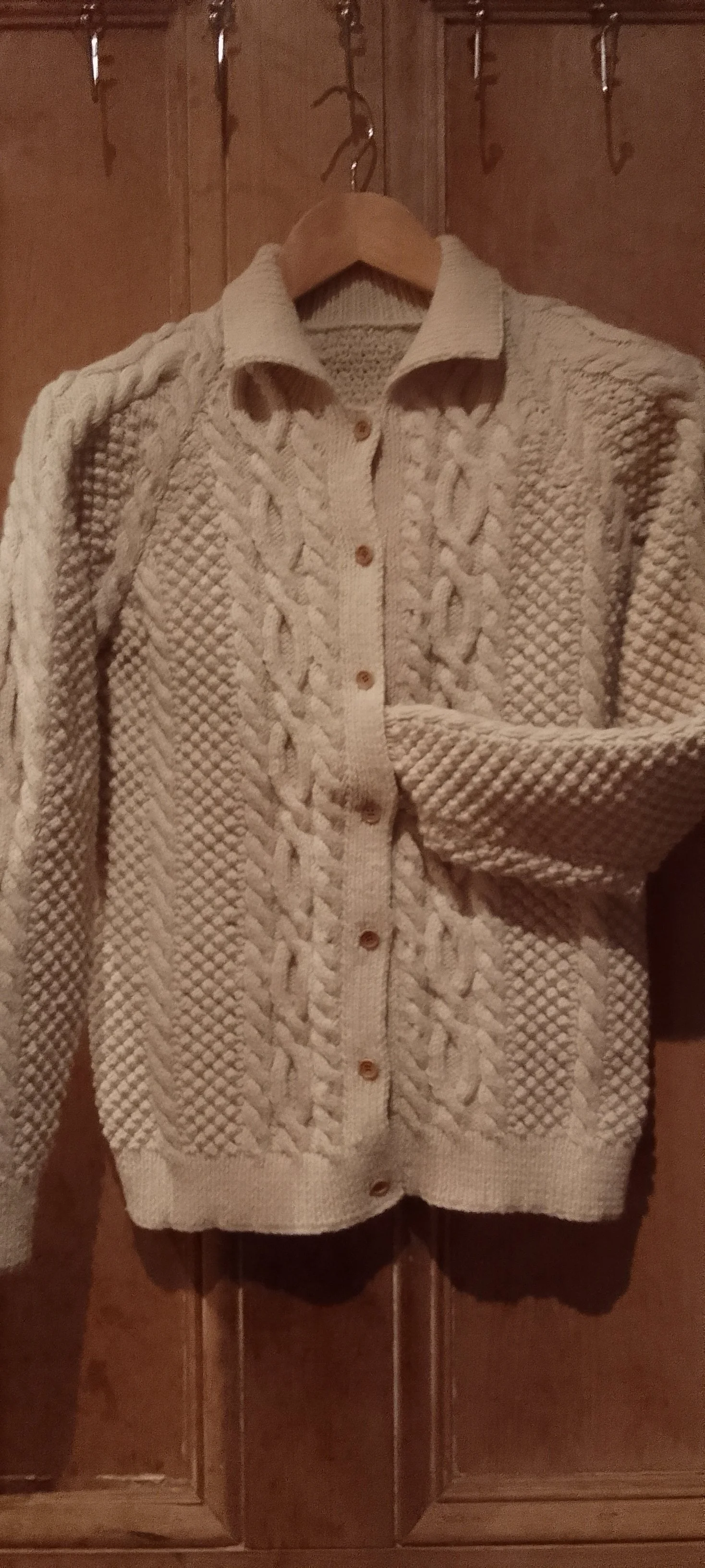 Kings Hill Knitwear - Traditional Aran - Cream