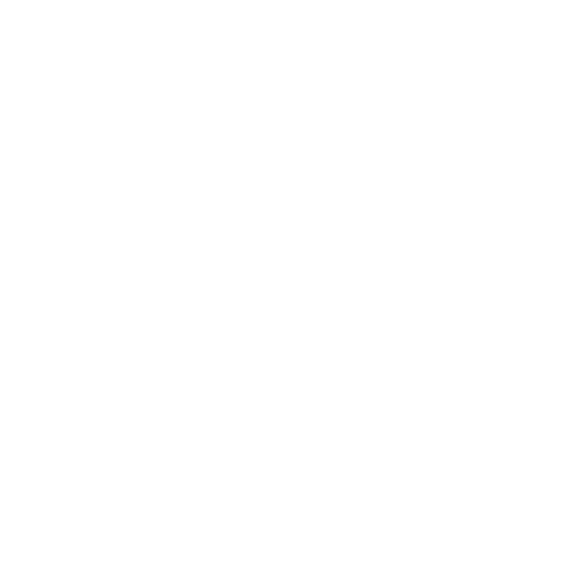White shield with a check mark inside on a black background.