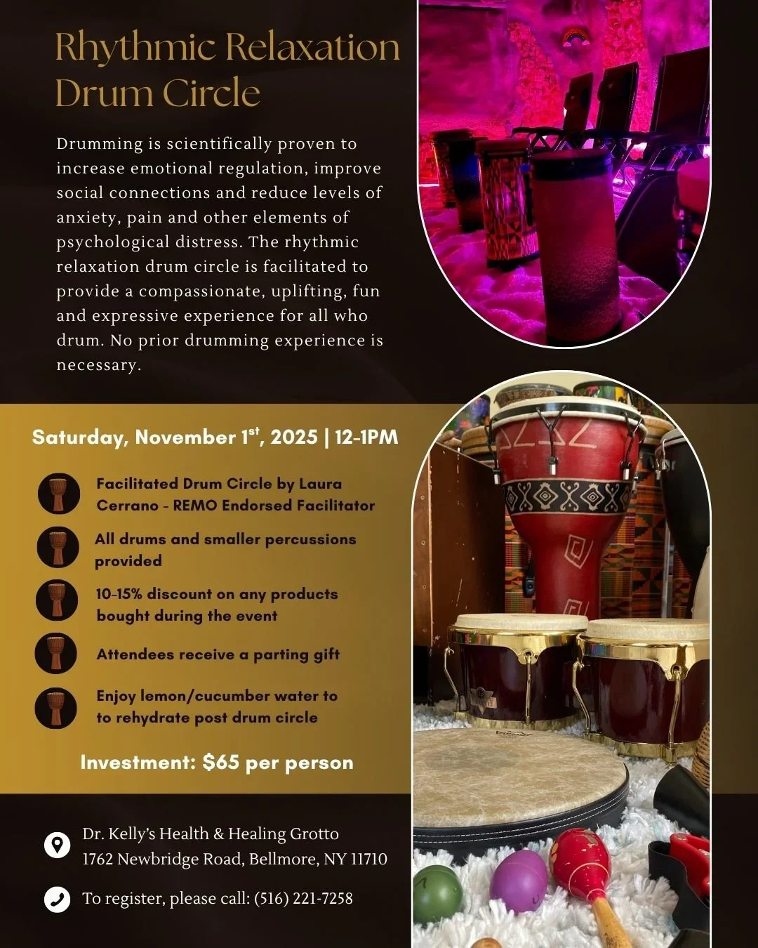 Rhythmic Relaxation Drum Circle