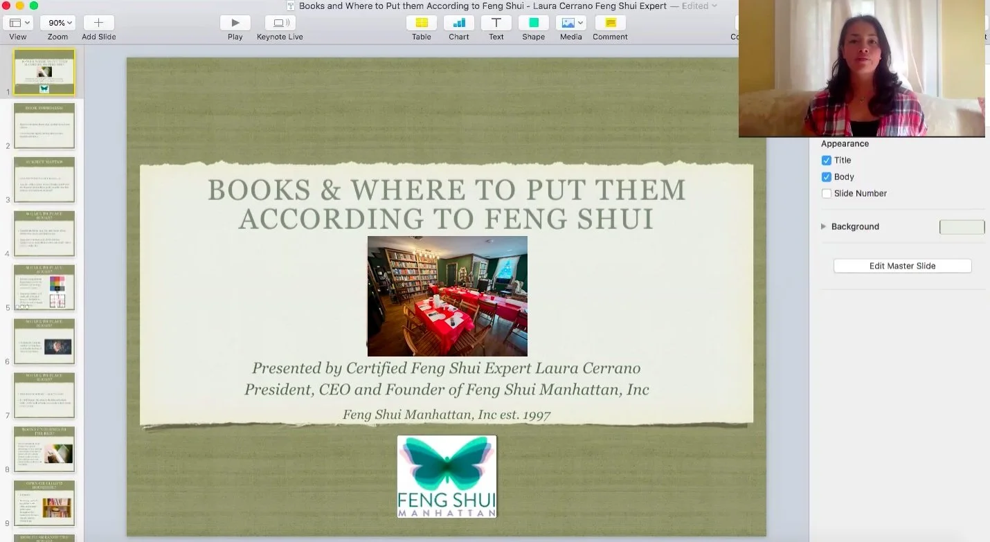 How to Arrange Books Inside Your Home With Feng Shui - Video Blog