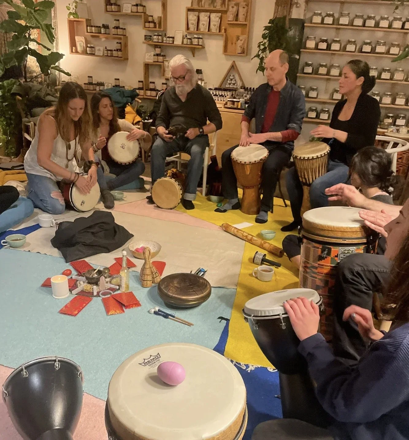 feng shui new york drum circles in brooklyn with laura cerrano long island consultant drum circle facilitator