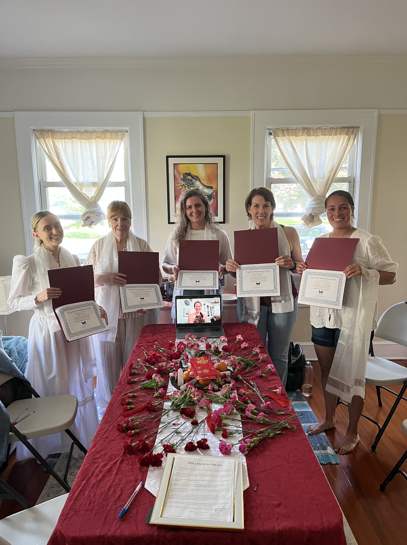 Feng Shui Manhattan School In-person class and course with Laura Cerrano feng shui long island school