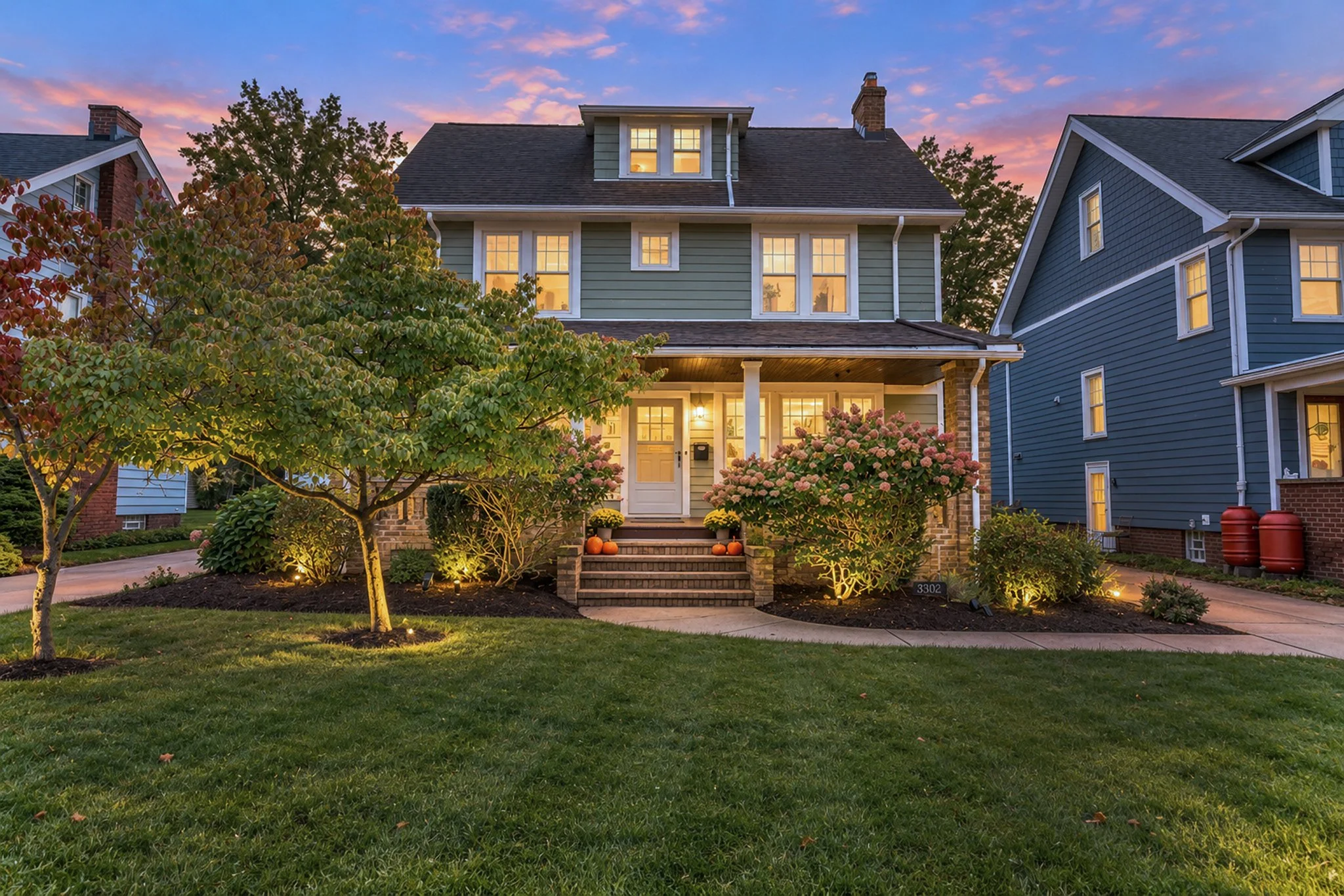 3302 E Scarborough Rd in the Cedar-Lee neighborhood of Cleveland Heights, OH 44118