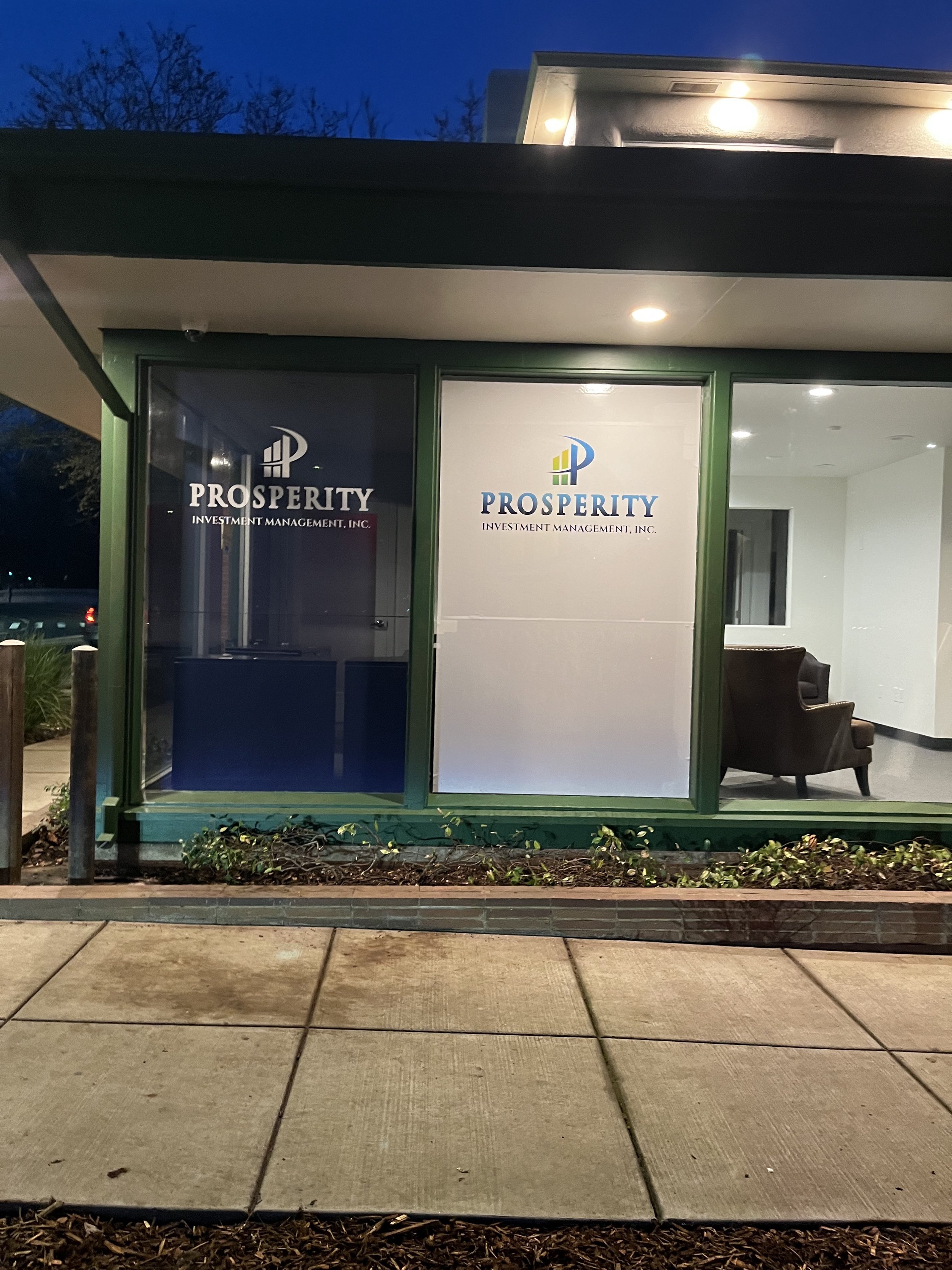 Perforated Window Graphic