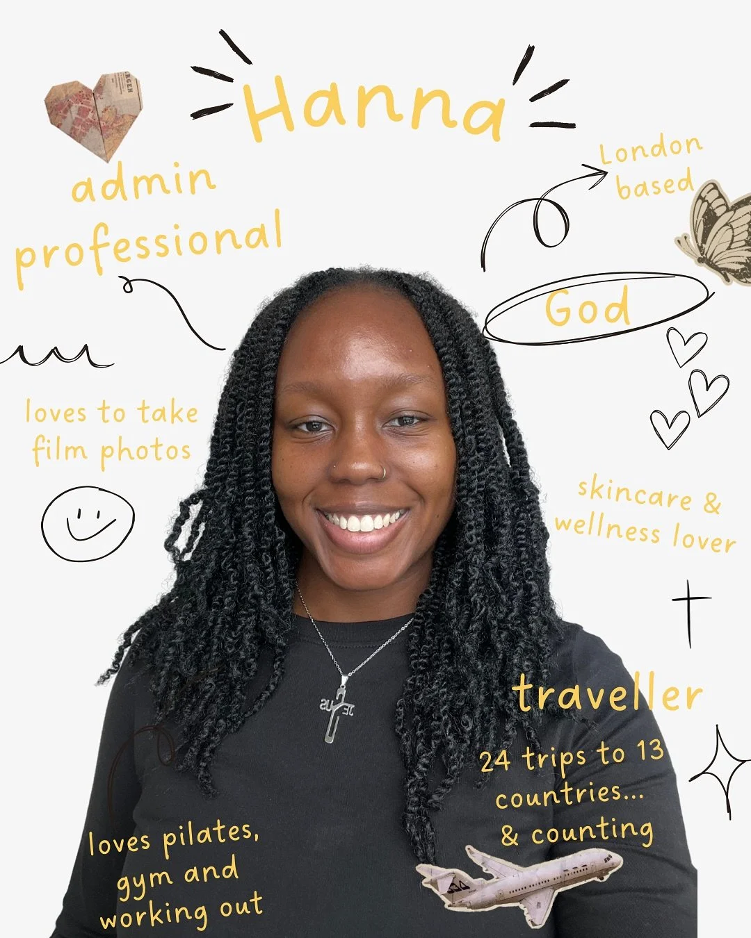 6 months in and I realised&hellip; I never properly introduced myself! Where are my manners? 🤭

I&rsquo;m Hanna 👋🏾 a Psychology BSc grad, lover of God, wellness, travel, and film photography 📸. Through &lsquo;Hanna Kuyoro - Virtual Assistant&rsqu