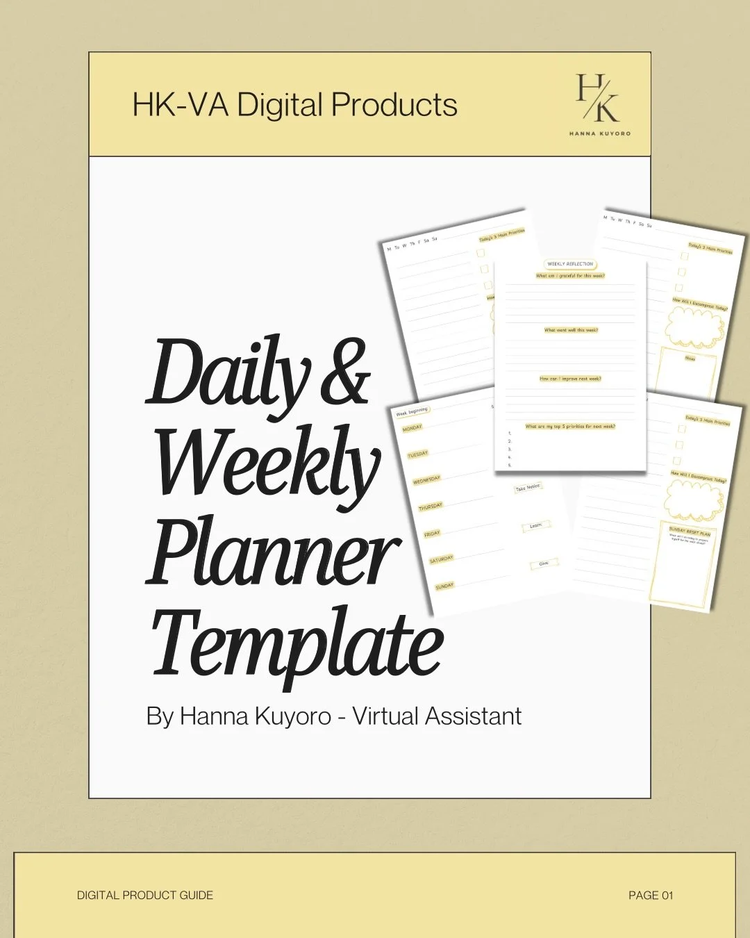 As we come to the end of this 2025 season, you may be thinking about how you can improve your organisation, productivity and wellbeing in 2026&hellip;

Let me introduce you to my printable &amp; digital planner. 

Stay organised and inspired with thi