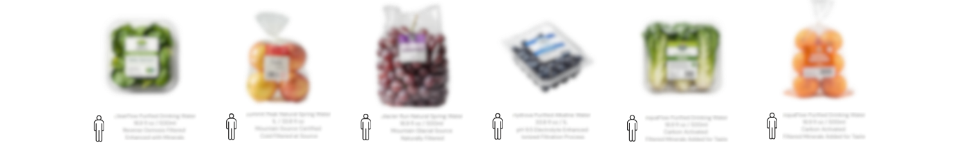Illustration of packaged fresh produce and fruits, examples of products Unplastic Labs investigates.