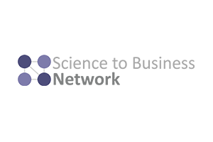 Logo of Science to Business Network with three interconnected circles and the text 'Science to Business Network'.
