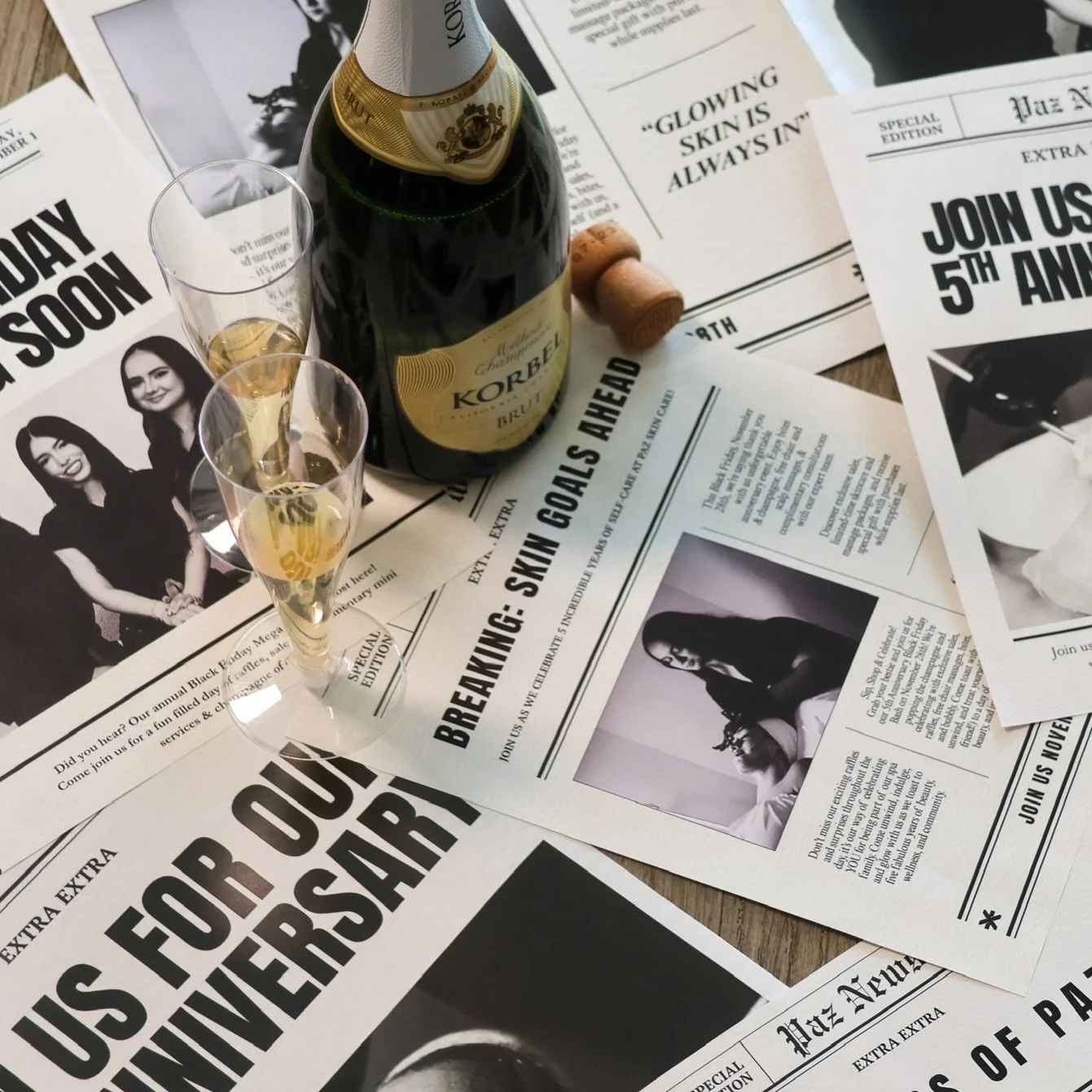 JOIN US TODAY 🥂 10 AM - 7 PM

Black Friday &bull; 20 % OFF All Retail 🖤

Bites. Bubbly. Raffles. Gift with Purchases.