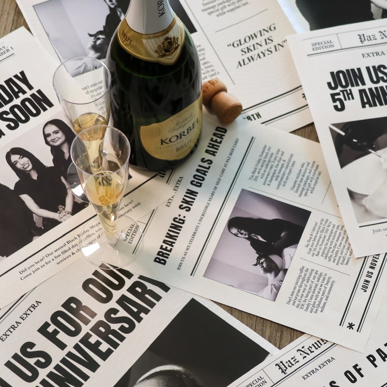 JOIN US TODAY 🥂 10 AM - 7 PM

Black Friday &bull; 20 % OFF All Retail 🖤

Bites. Bubbly. Raffles. Gift with Purchases.