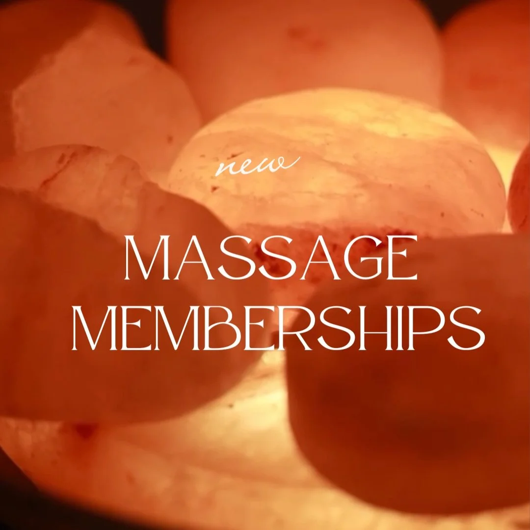You requested &amp; we listened 💌

Now offering Monthly Massage Memberships 💆🏻&zwj;♀️

Self care made easy.