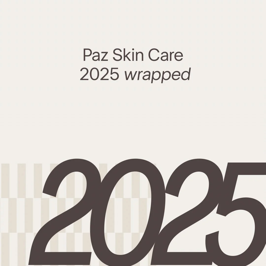 THANK YOU 🤍 

from the bottom of our hearts, thank you for another wonderful year at Paz Skin Care. We look forward to welcoming you all in 2026! ✨