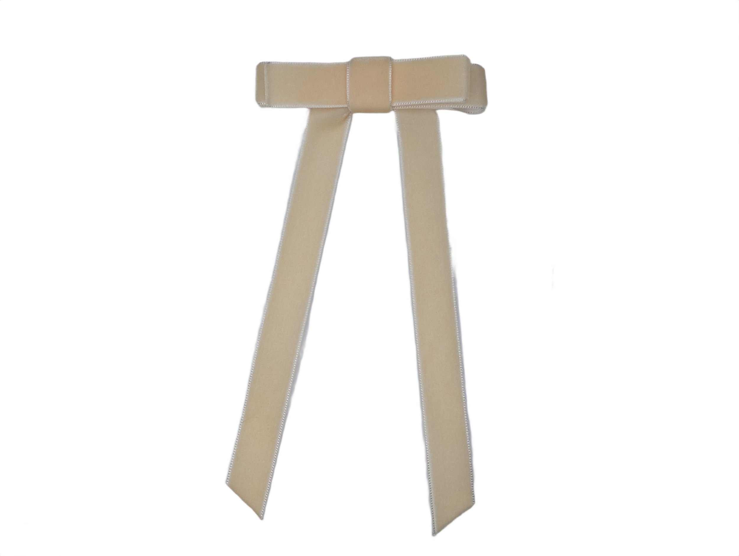 Luxury Double Layer Velvet Bow Clip