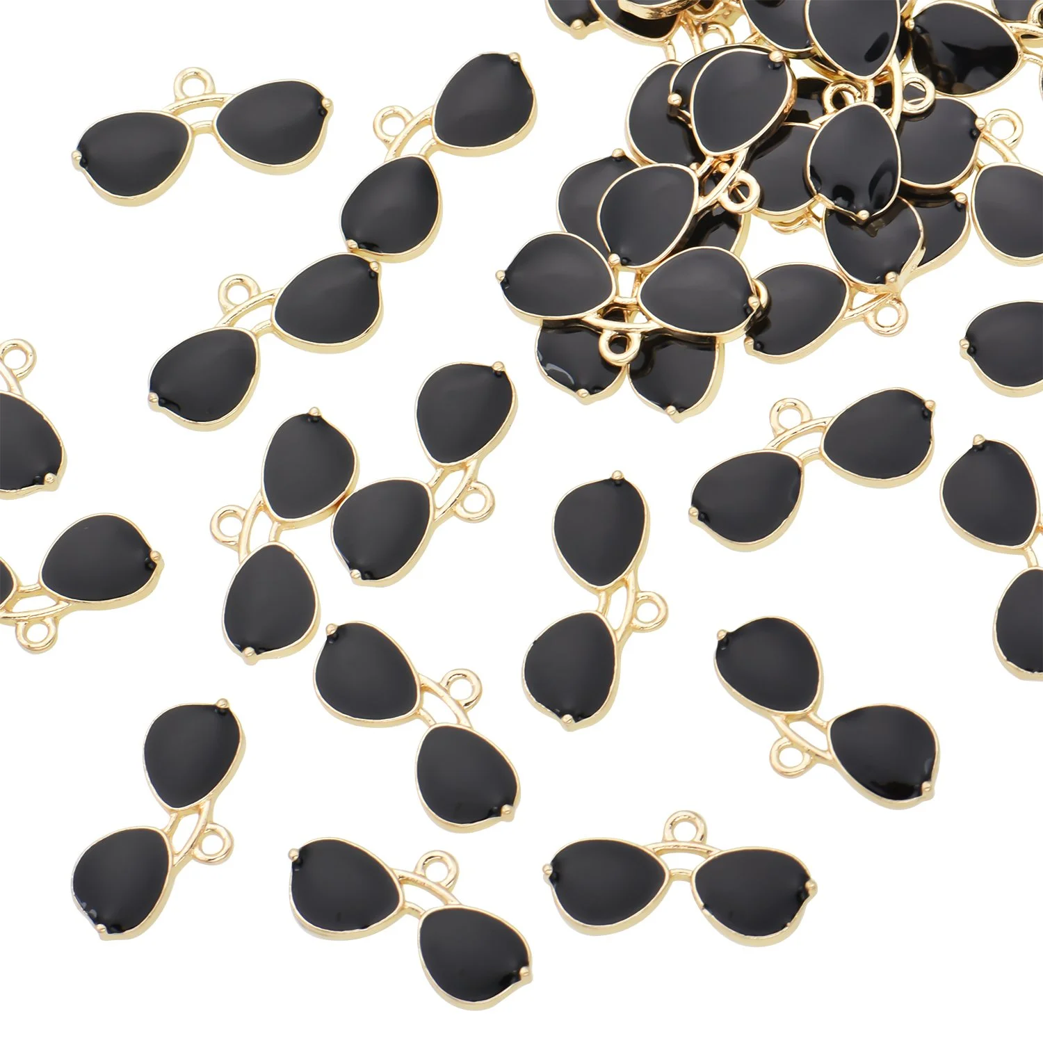 Color Enamel Aviator Sunglasses Charms