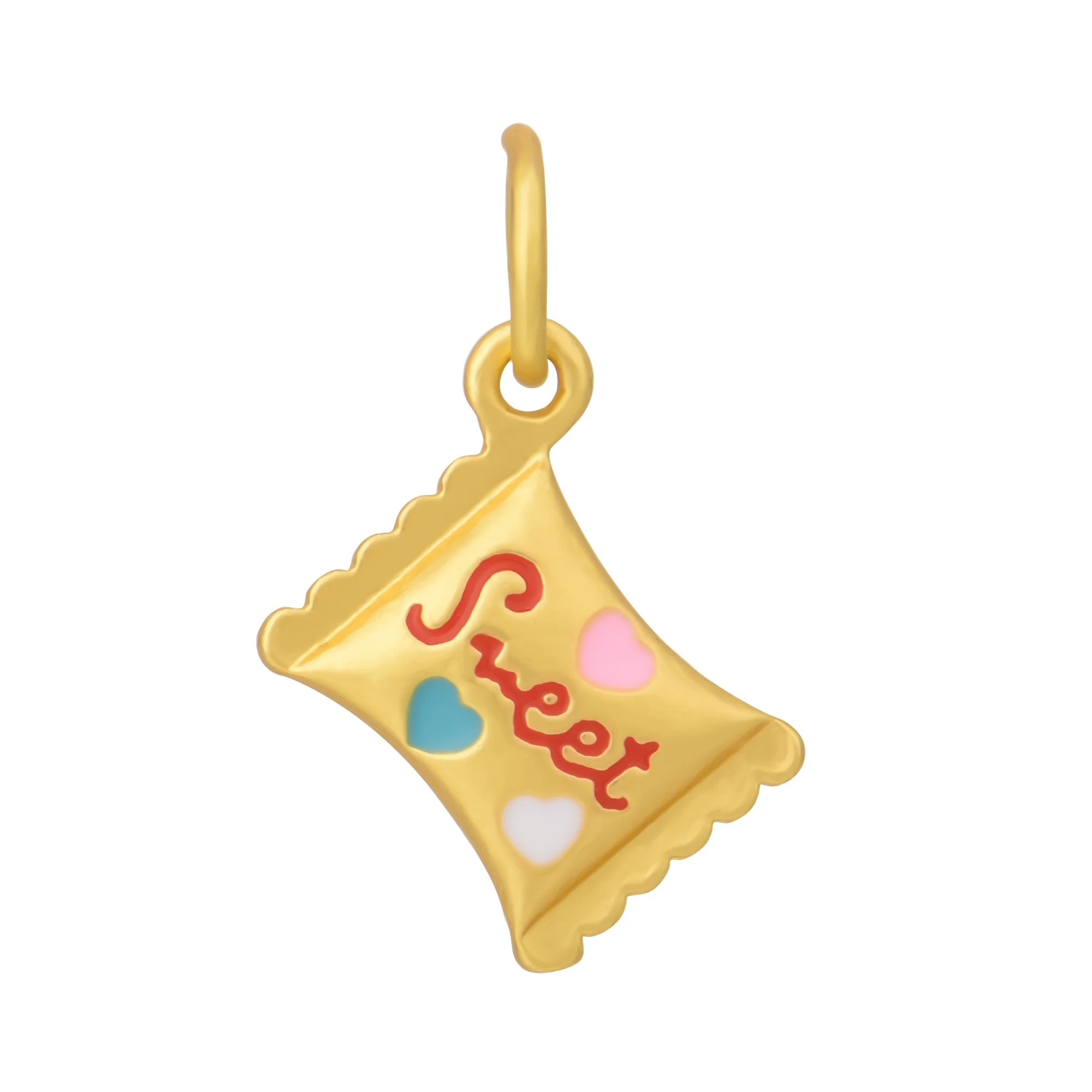 3D Color Enamel Candy Bag Charms