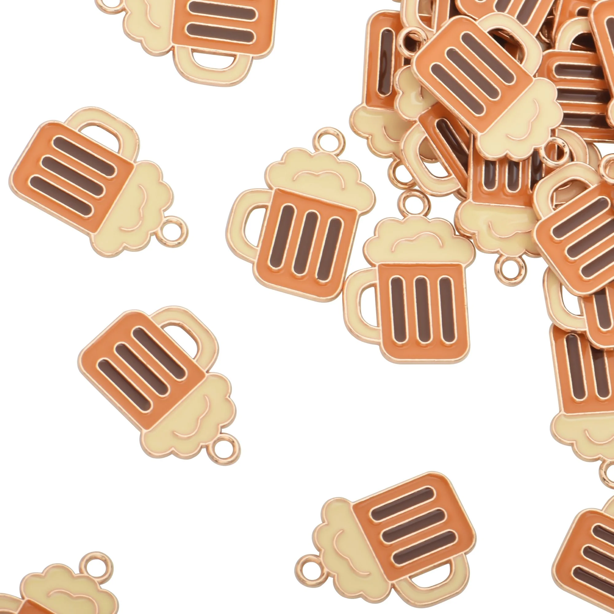 Color Enamel Cup of Butterbeer Charms