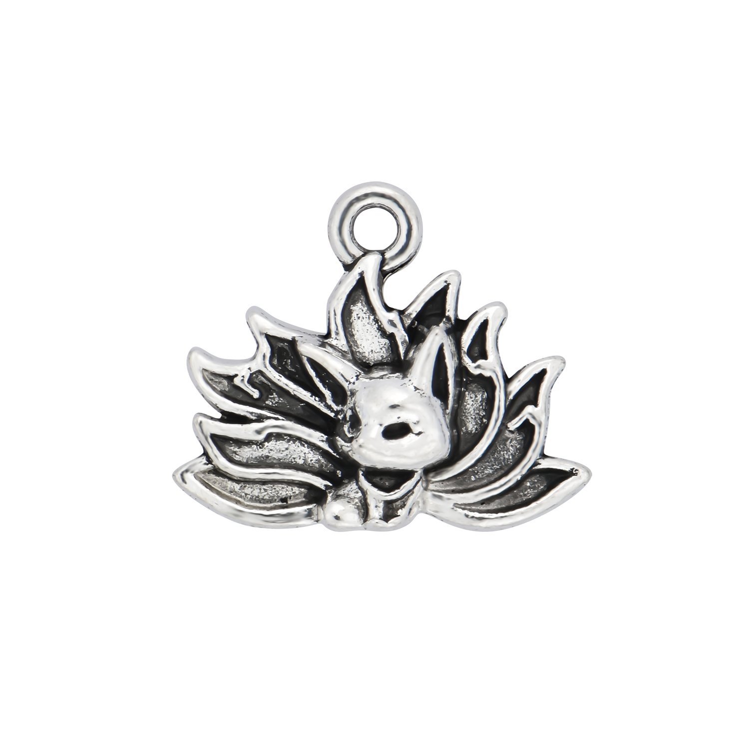 Antique Silver Kumiho Fox Charms