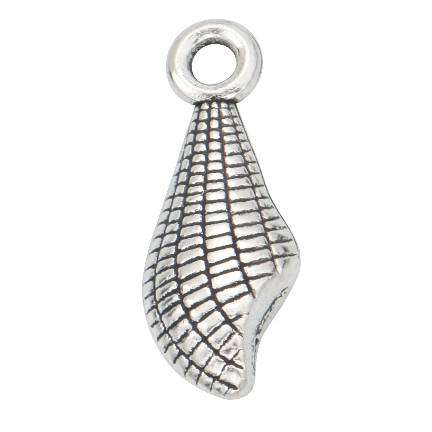 Antique Silver Sea Shell Charms